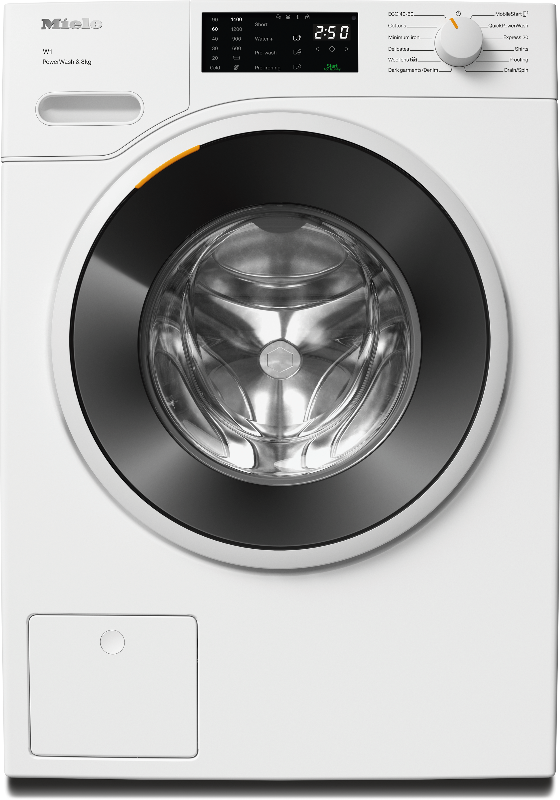 Miele WWB360 WCS PWash 8kg 1400 Spin Washing Machine
