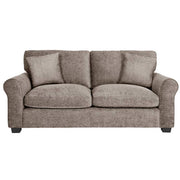 Argos Home Taylor Fabric 3 Seater Sofa, Mink