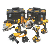 DeWalt XR 18V Cordless 6-Piece Kit with 3 x 4.0Ah Batteries