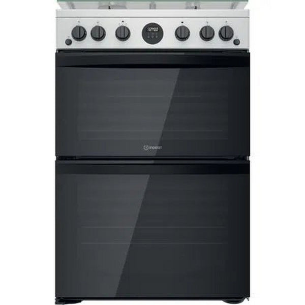 Indesit 60cm Double Oven Gas Cooker, Freestanding