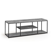 Julian Bowen Staten TV Unit 140cm - Black and Grey
