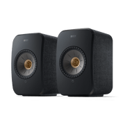KEF LSX II Active Wireless Speakers (Pair), Carbon Black
