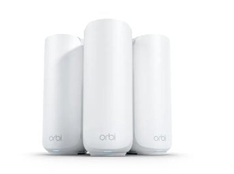 NETGEAR Orbi RBE373 Wi-Fi 7 Mesh System, 3-Pack